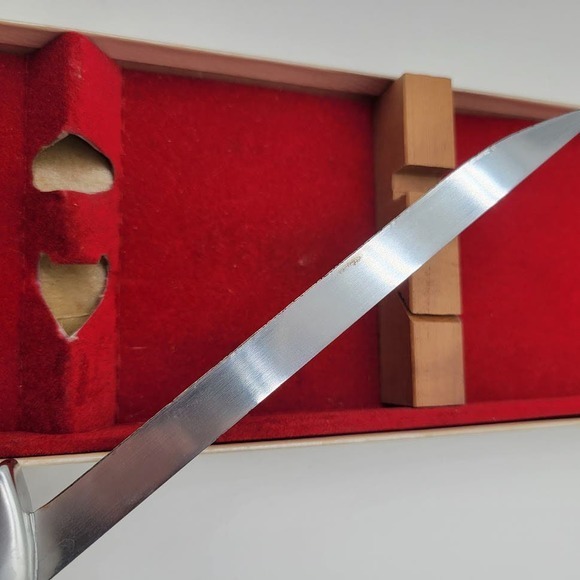 MCM Gerber Legendary Blades Queens Arms Carving Set in Fitted‎ Box - Picture 8 of 10